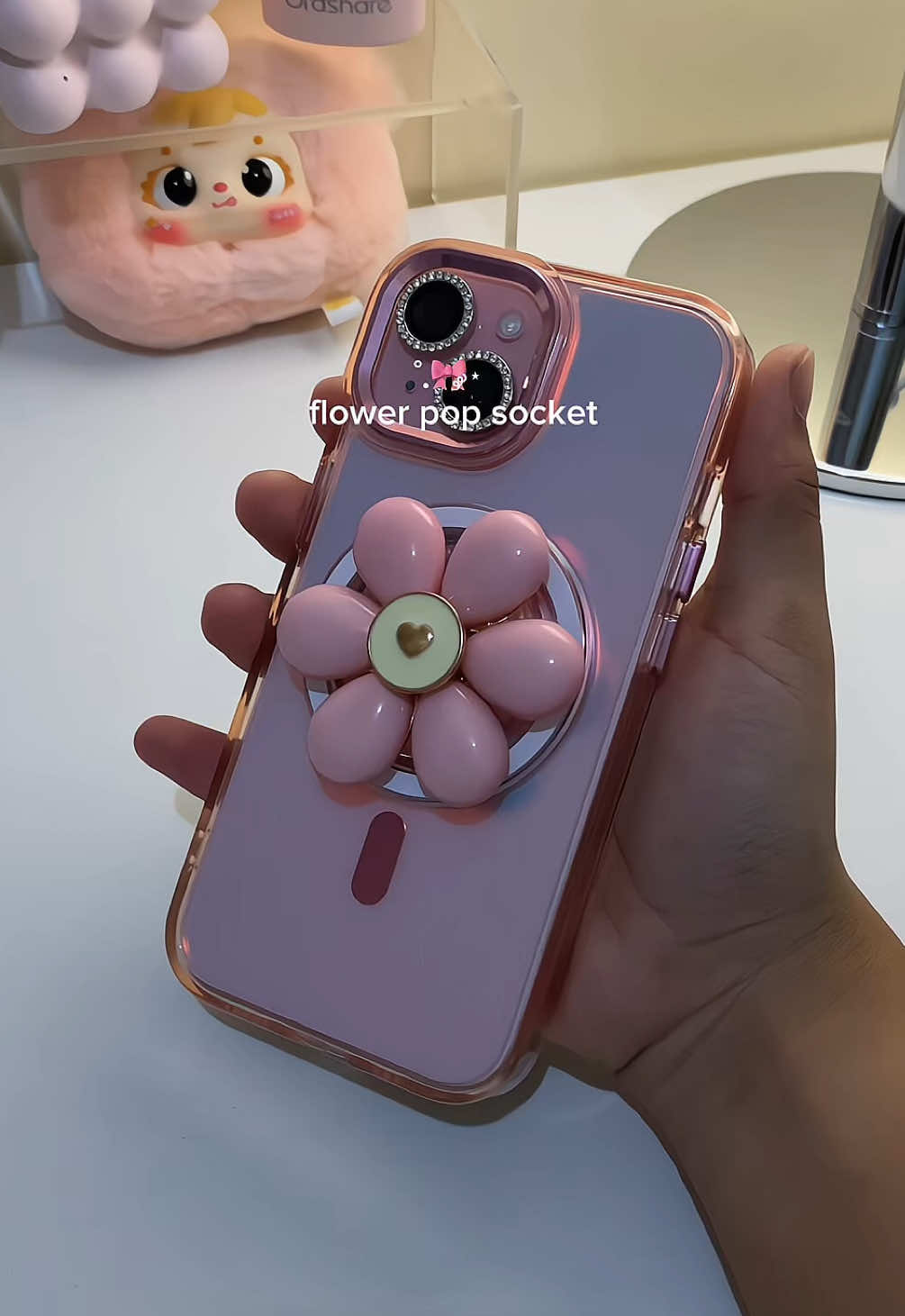 super cuteee, lakas pa ng kapit!! 🤍 #popsocket #popsockets #phoneholder #phonegrip #magneticphonegrip 