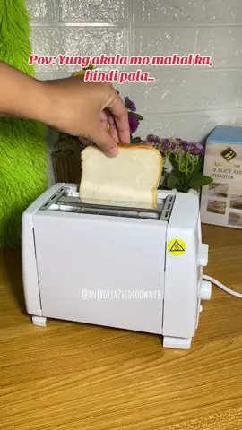Talaga namang ang mura lang ngayon #breadtoaster #toaster 