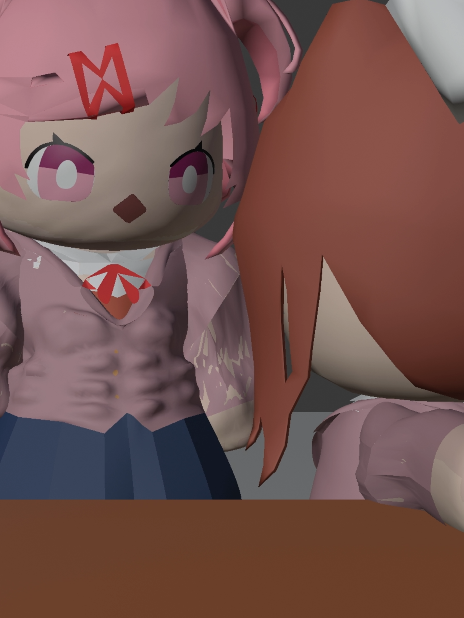 #ddlc #dokidoki #dokidokiliteratureclub #ddlcplus #natsuki #natsukiddlc #nacusi #monikaddlc #monika #justmonika #sayoriddlc #sayori #blender #animation