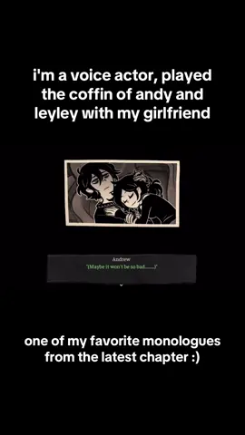 i did the voice acting for andrew here! played through the whole game with my girlfriend on her youtube channel, what a shitshow #tcoaal #voiceactor #voiceacting 