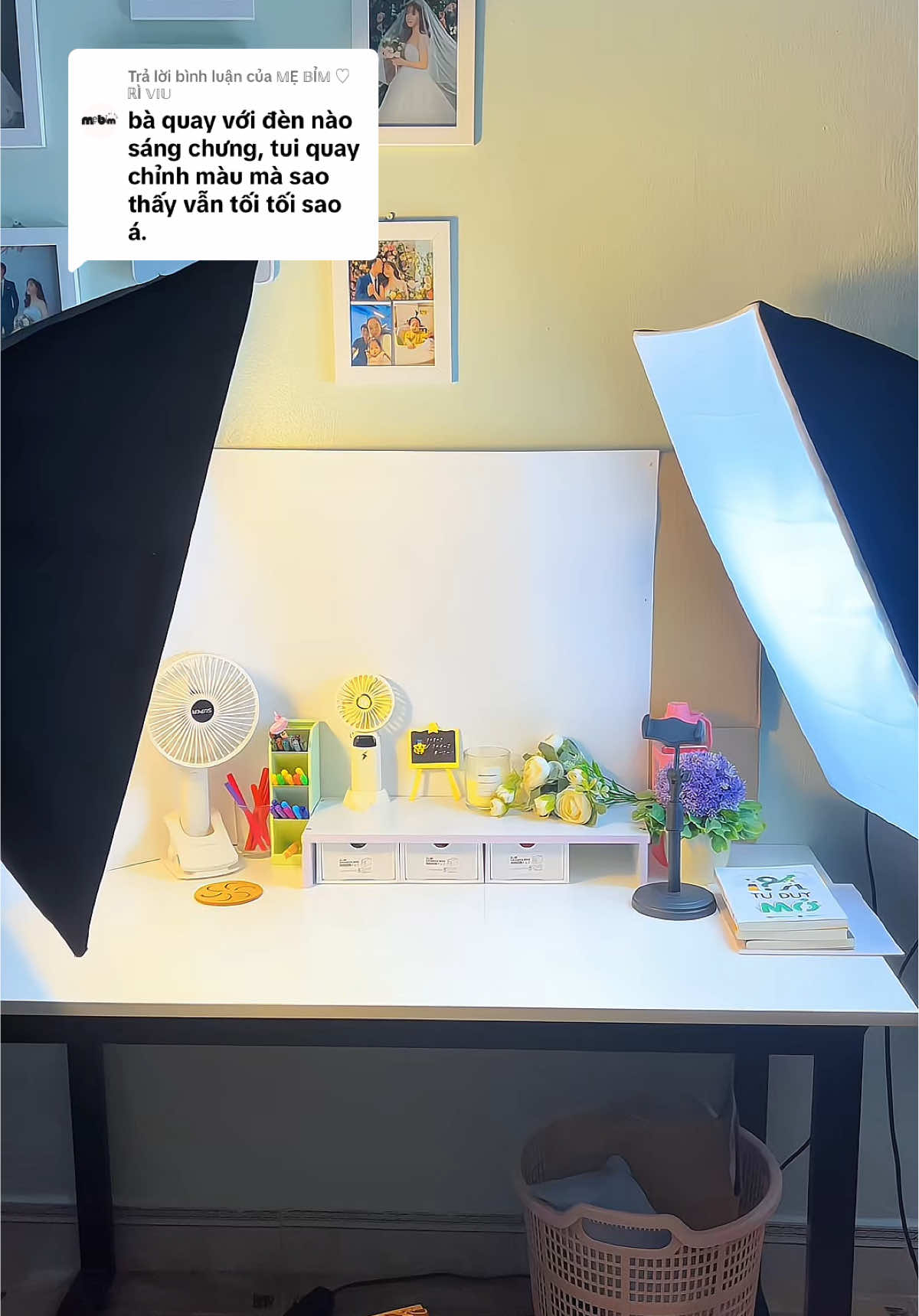 Trả lời @𝕄Ẹ 𝔹Ỉ𝕄 ♡ ℝÌ 𝕍𝕀𝕌  tui dùng đèn này nha các bà #densoftbox #goclamviec #dentrosang #xuhuong #affiliate #review #tiktok #fyp #virlvideo #tiepthilienket #unboxing 