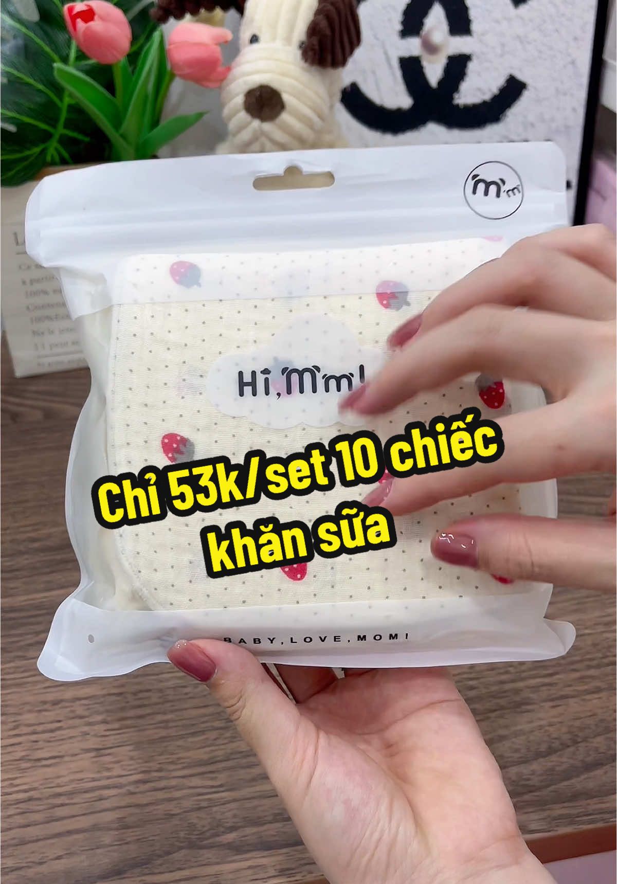 Set 10 khăn sữa cho bé chất liệu xô muslin mềm mại thấm hút tốt #xuhuong #thoitrangtreem #mebimsua #khansuachobe #mekemkids #khansuachobesosinh 