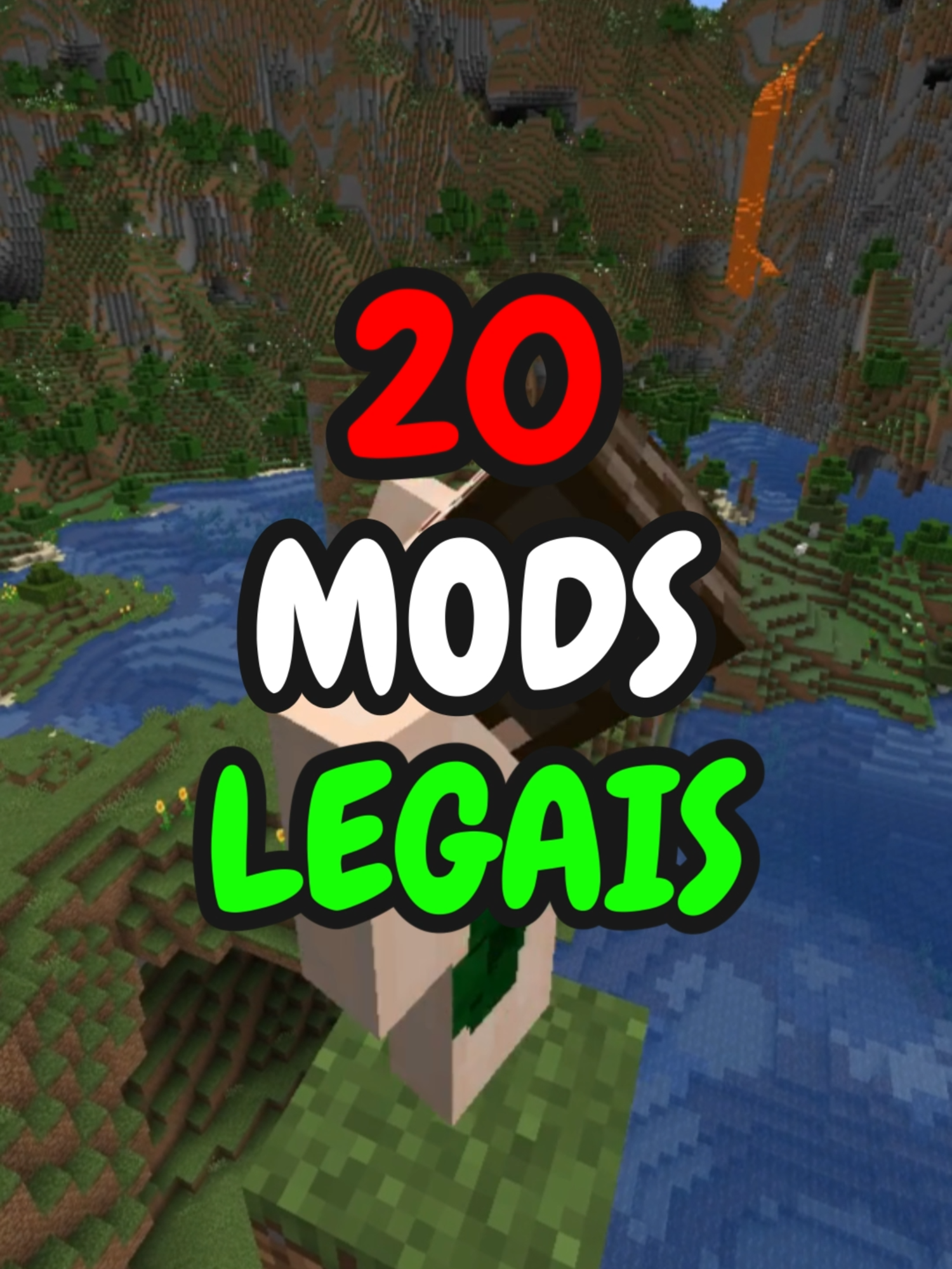 20 Mods Legais em 60 Segundos⏳#Minecraft #minecraftmods
