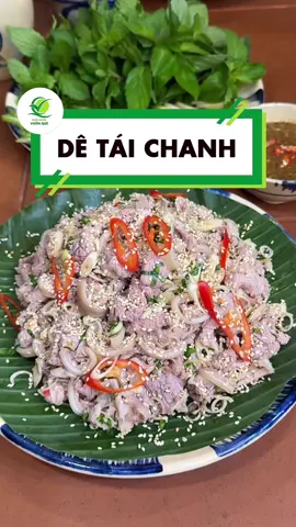 Các anh chồng chuẩn bị vào kỳ nghỉ lễ dài ngày rồi. Các chị em học làm ngay món Dê Tái Chanh chấm với tương gừng này đi nhé