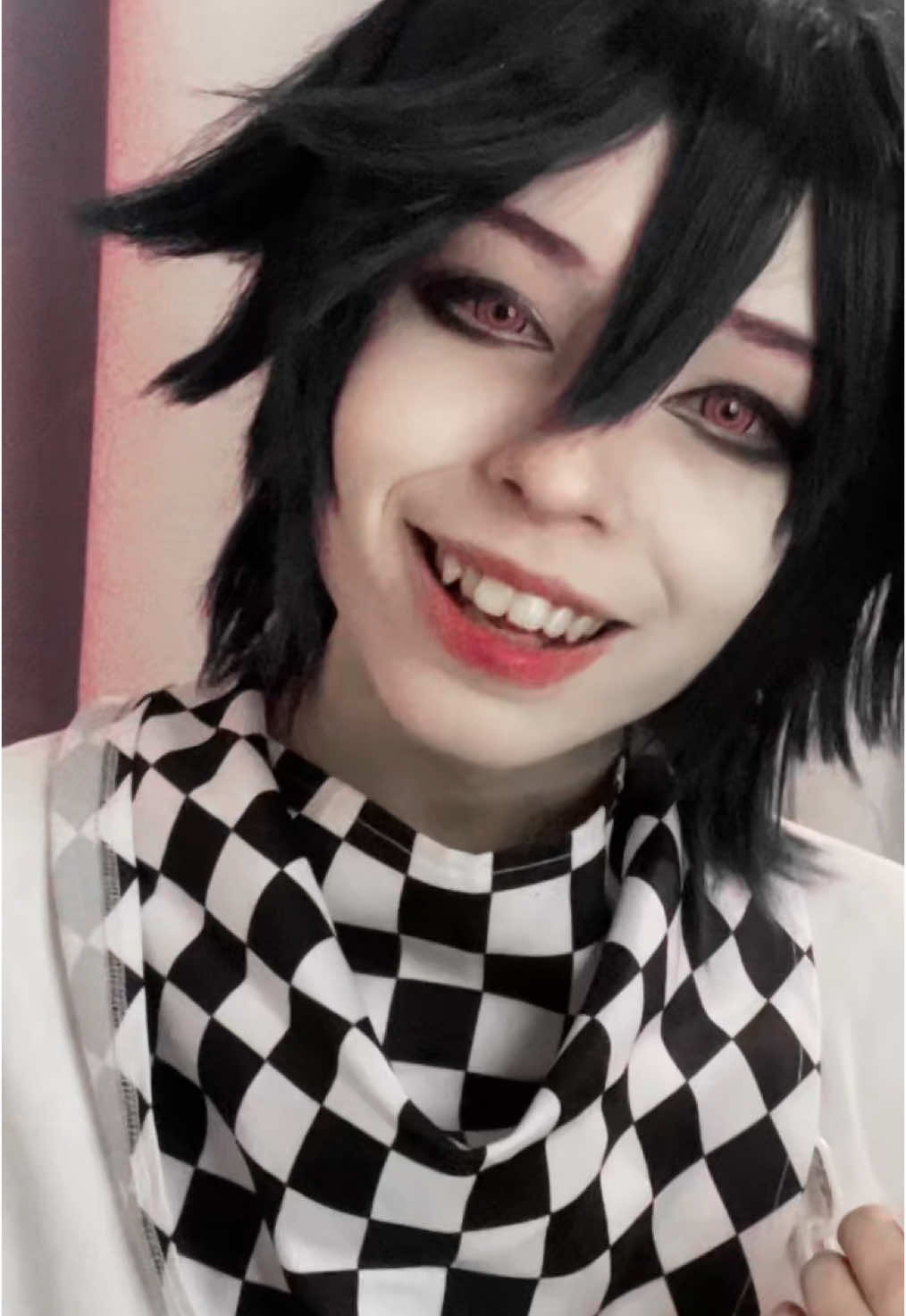 Guys my phone exploded- #danganronpacosplay#daganronpa#kokichi#kokichiouma#kokichioumacosplay  