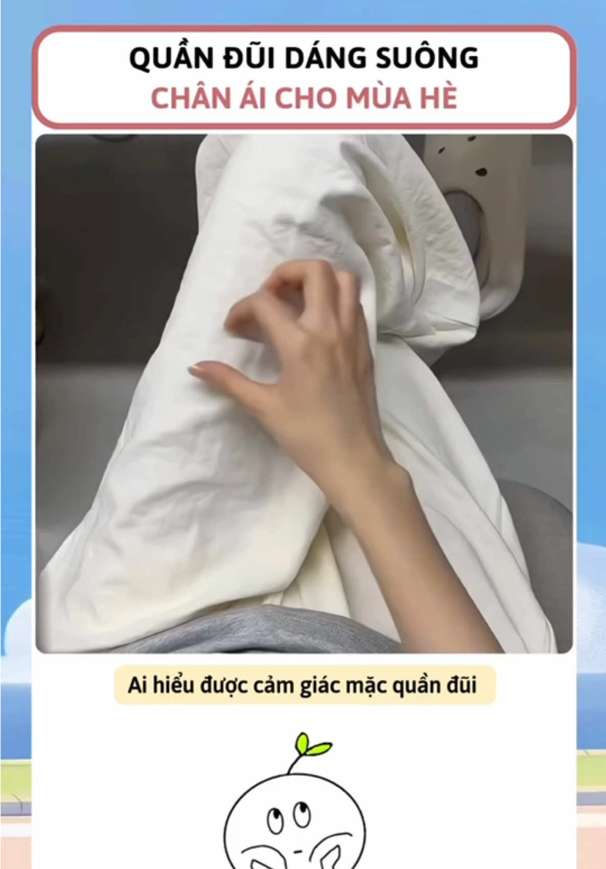 Quần đũi dáng suông chân ái cho mùa hè #quannu #quanduinhan #quansuong #quanongrong #quannuxinh 