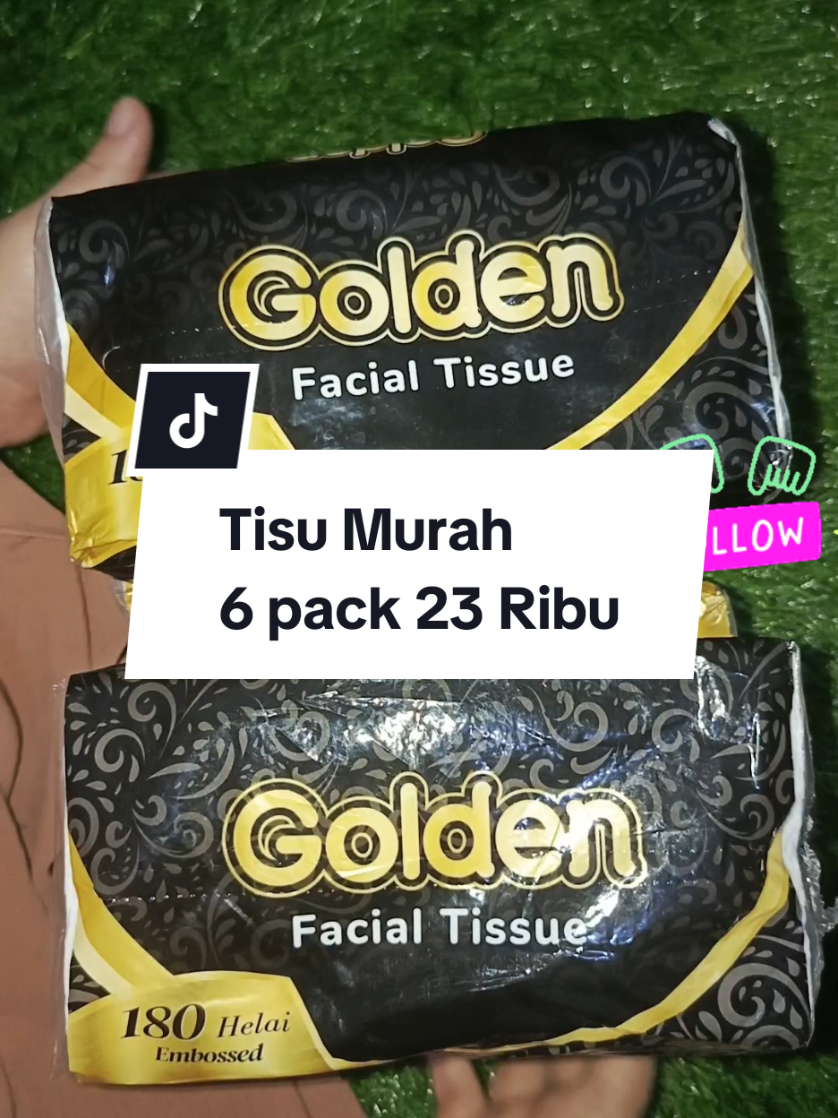 Tisu Murah 6pack 23 Ribu. #tisumurah #tisumurah6pack #tisugolden6packmurah #promotisumurah 