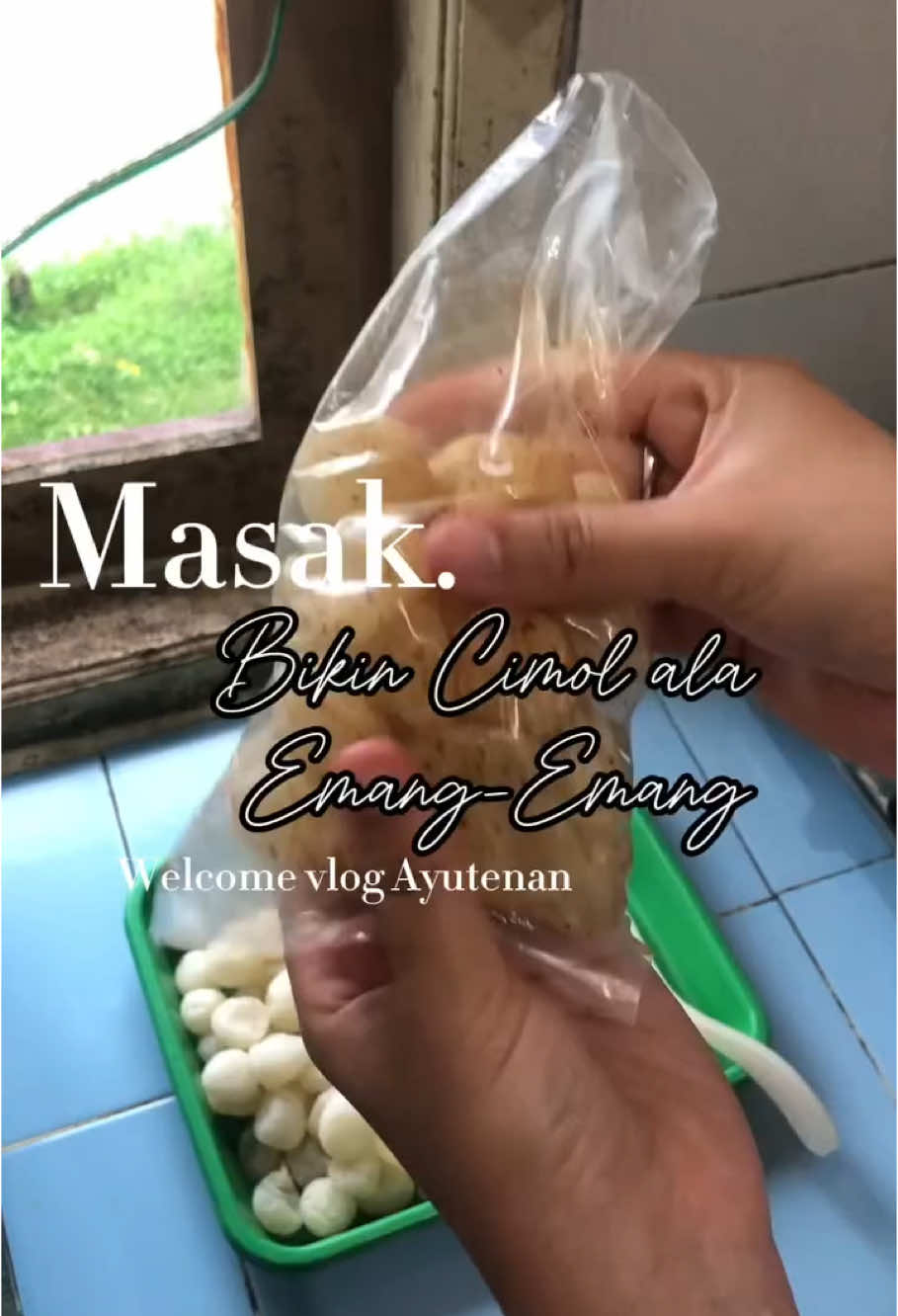 Resep cimol abang-abang anti meledak✨ #resep #cimol #resepmasakan #jajanan 