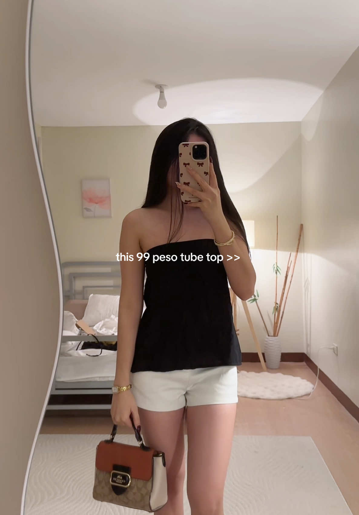 im so inlove super mura nya lang but it slayssss 😍🤍 #tubetop #topforwomen #outfit #summeroutfit 