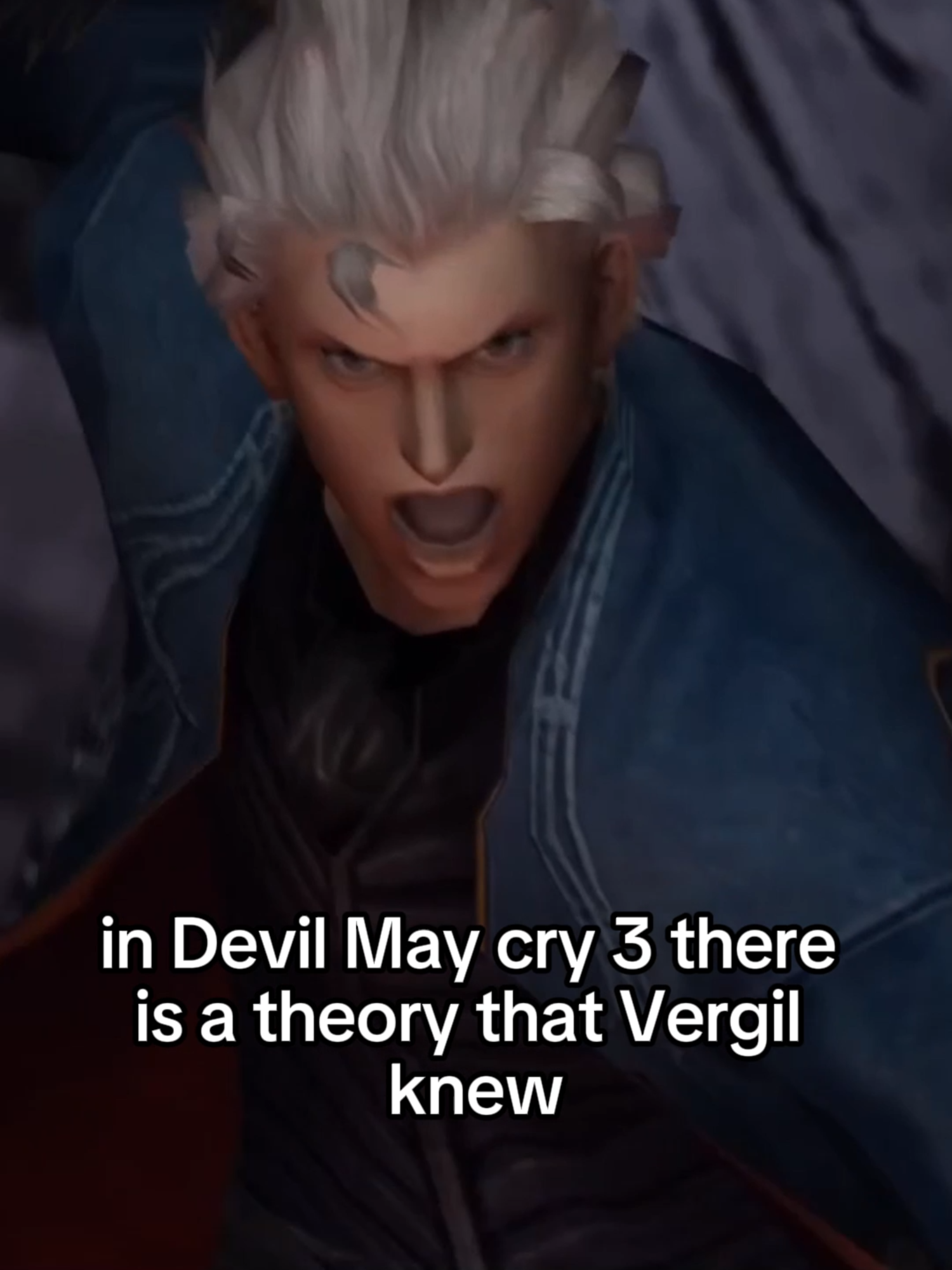 Vergil may have known his fate battling Mundus [DMC3 Spoilers] #devilmaycry #dmc #dmc3 #vergil #vergilsparda #yamato #videogame #gaming #Capcom #devilmaycry3