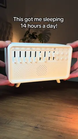I been sleeping so much better now! #humidifier #insomnia #anxiety #whitenoise #whitenoisemachine #relax 