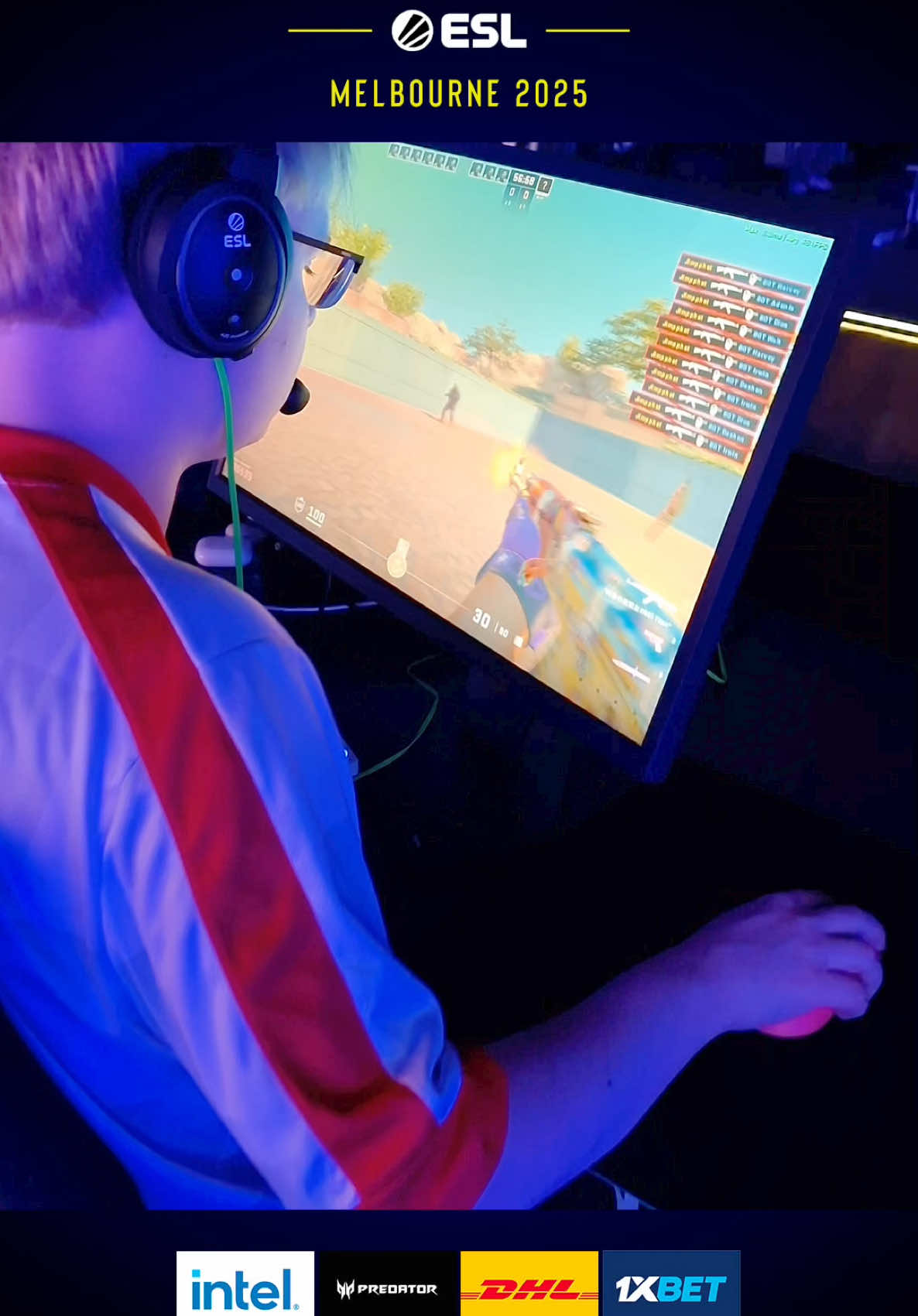 jimpphat warmup 👀 #ESL #gaming #IEM #iemmelbourne2025 #intelextrememasters #cs2 #counterstrike2 #esports #competitivegaming #GamingOnTikTok 