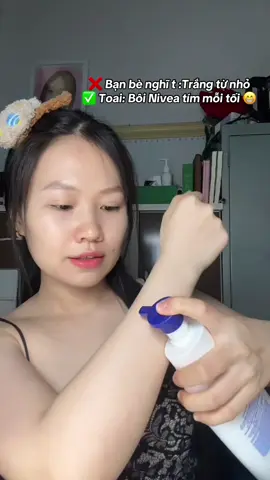 Trắng thôi đã là gì ? Nó mịn muốn sờ mãi lunn 😁#nivea #duongsangda #body #duongtrangda #review #goclamdep❤️❤️ #LearnOnTikTok 