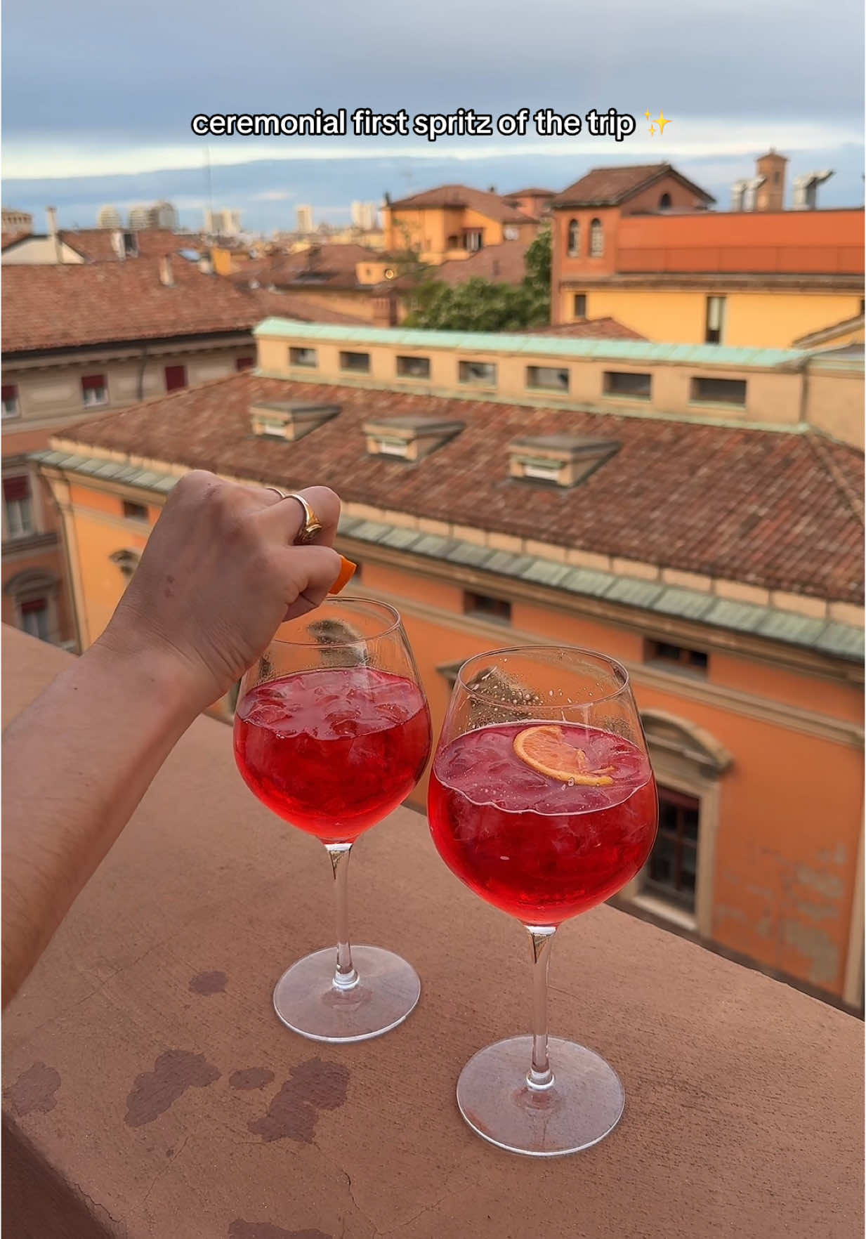 touchdown in 🇮🇹!!!!! #spritz #privatechef #travel 
