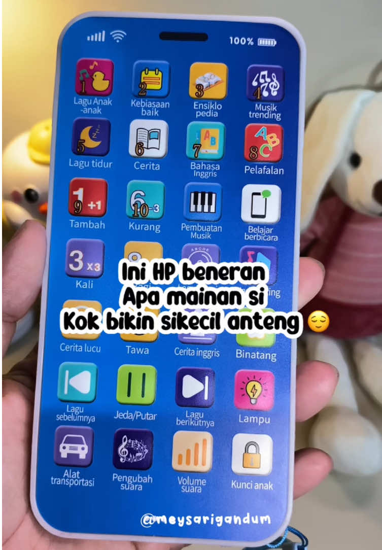 Mainan hp edukasi anak Beiin ini bun jadi sikecil bisa bermain sambil belajar 😍💗  Music Phone Smartbaby 💗 @SmartBaby Indonesia  #childrensproducts #kidstoystagram #parengtinghacks #parentingtips #safeproducts #mainanedukasi #mainanhpedukasianak #hpedukasianak #mainanviral #toddlermusthaves #musicphone  #creatorsearchinsights 