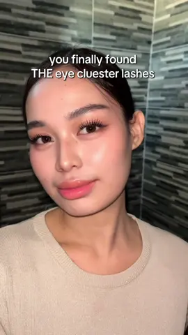 The most natural looking lashes I've ever tried 🥹🤍 #eyelashes #eyeclusters #fyp 