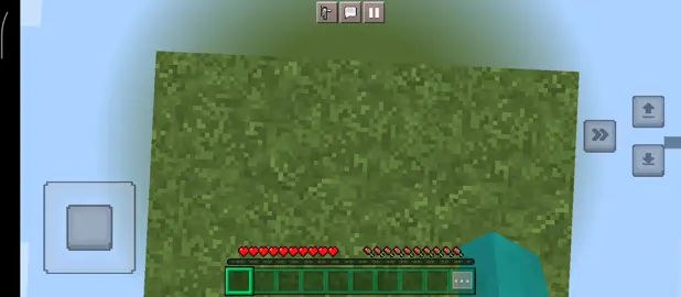 Minecraft, but I can't touch the color green, and I didn't even collect the iron. I just died