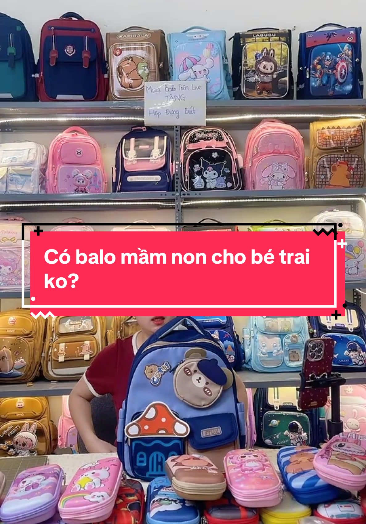 Balo mầm non cho bé #tiktoklive #livehighlights 
