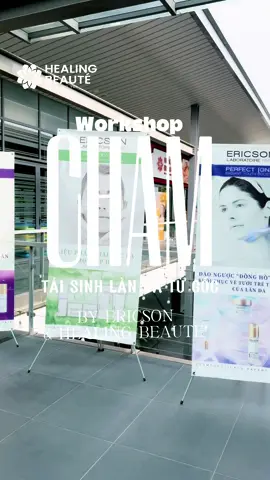 Workshop: CHẠM - TÁI SINH LÀN DA TỪ GỐC, diễn ra trong 2 ngày: 26 và 27 tháng 4 tại nhà HEALING BEAUTE’  GAMUDA GARDEN #healingbeaute #Octoberskinlab #hoangyenspa #haucungoctober 