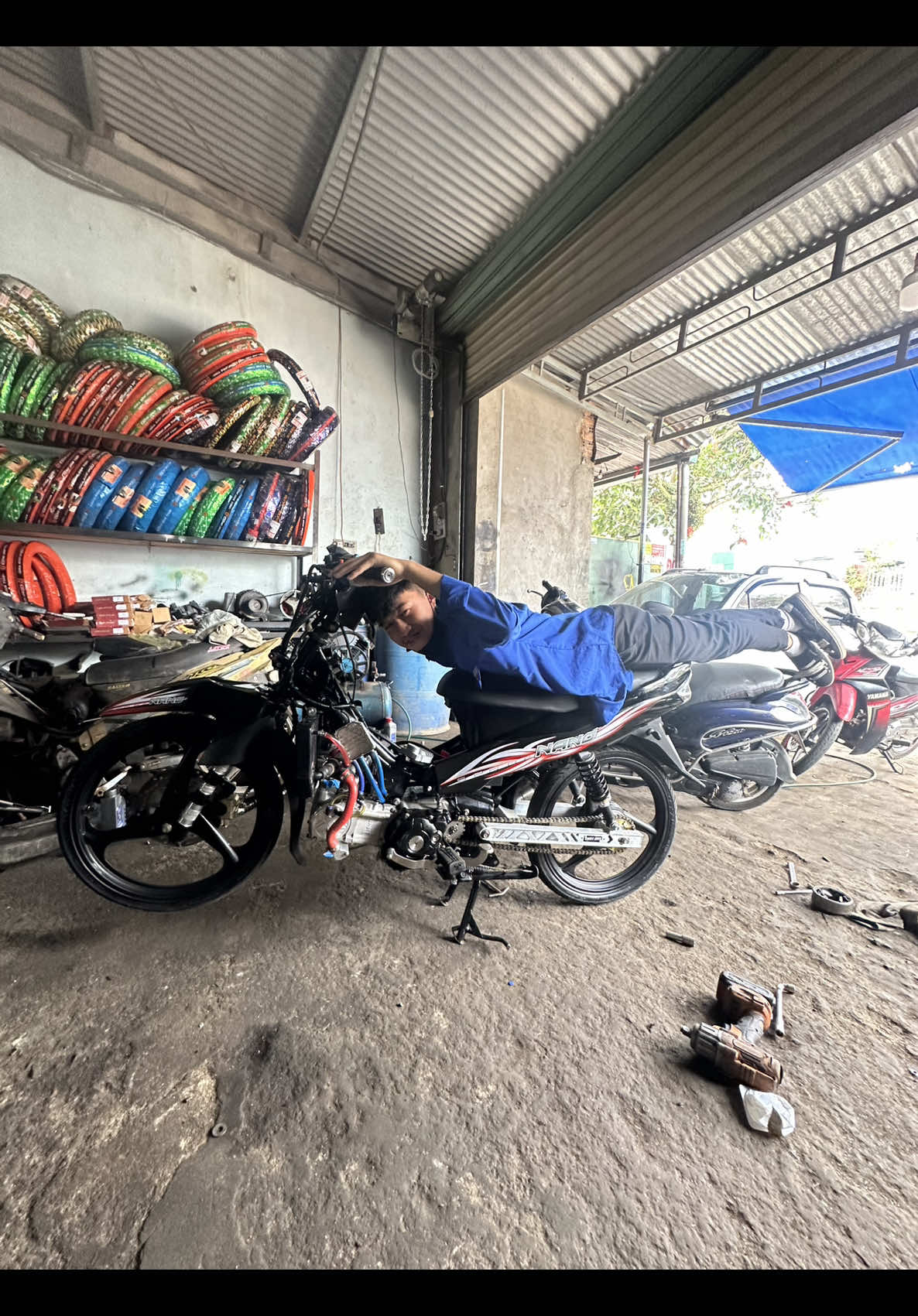 máy kêu vầy là sắp hư đúng không ta. 🤭#CapCut #xedovietnam #49lamdong #siriusđộkiểng #sirius72td #sirius4vall 