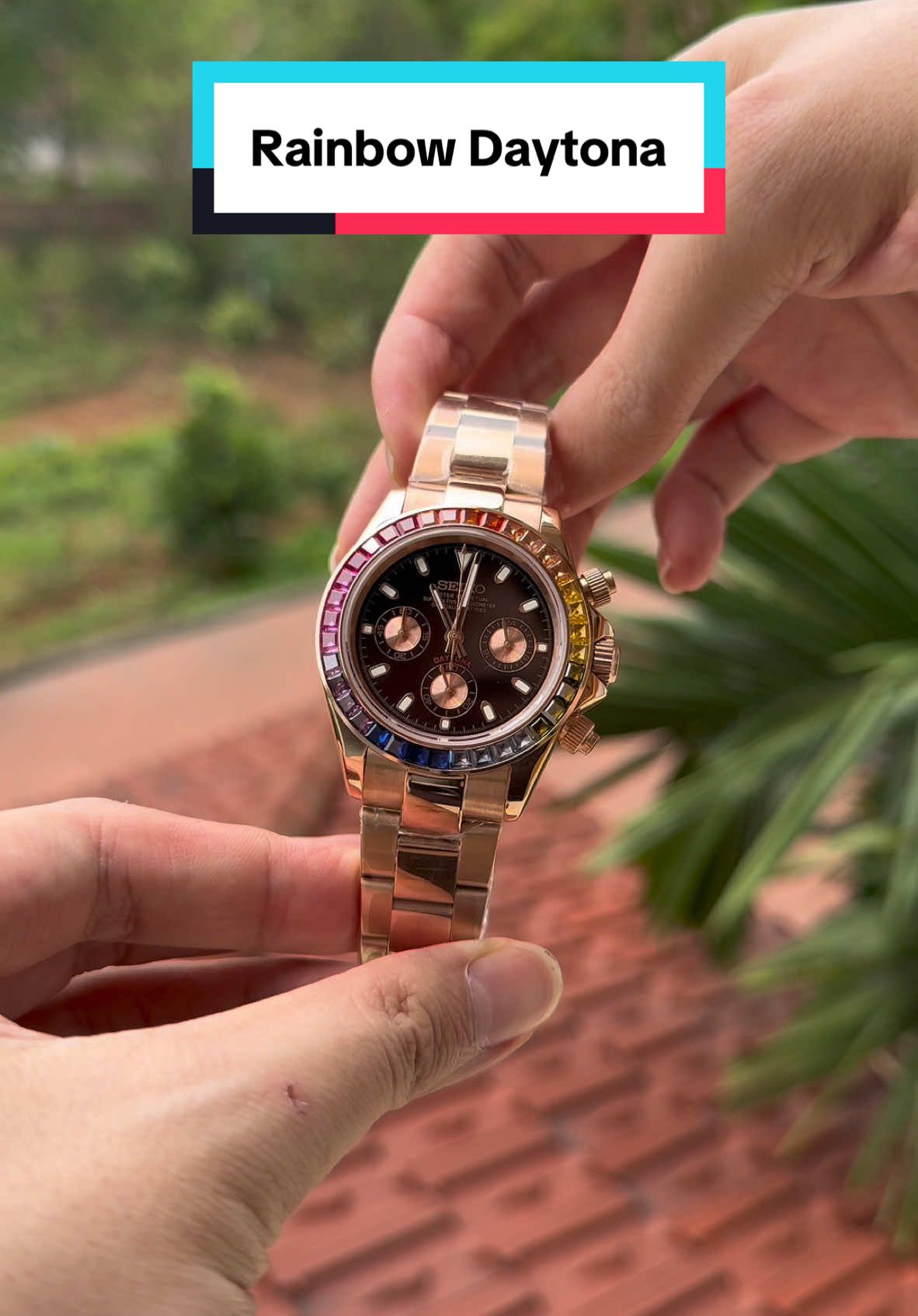 Rainbow của anh nào cầm về chơi lễ đi ạ, freeship HN trong ngày mai #seikomod #seiko #dongho #watch #customwatch #rolex #daytona #luongseiko 