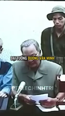 Toàn văn Lời đầu hàng của Tổng thống Dương Văn Minh #fyp #benlechinhtri #vietnam #xuhuong 