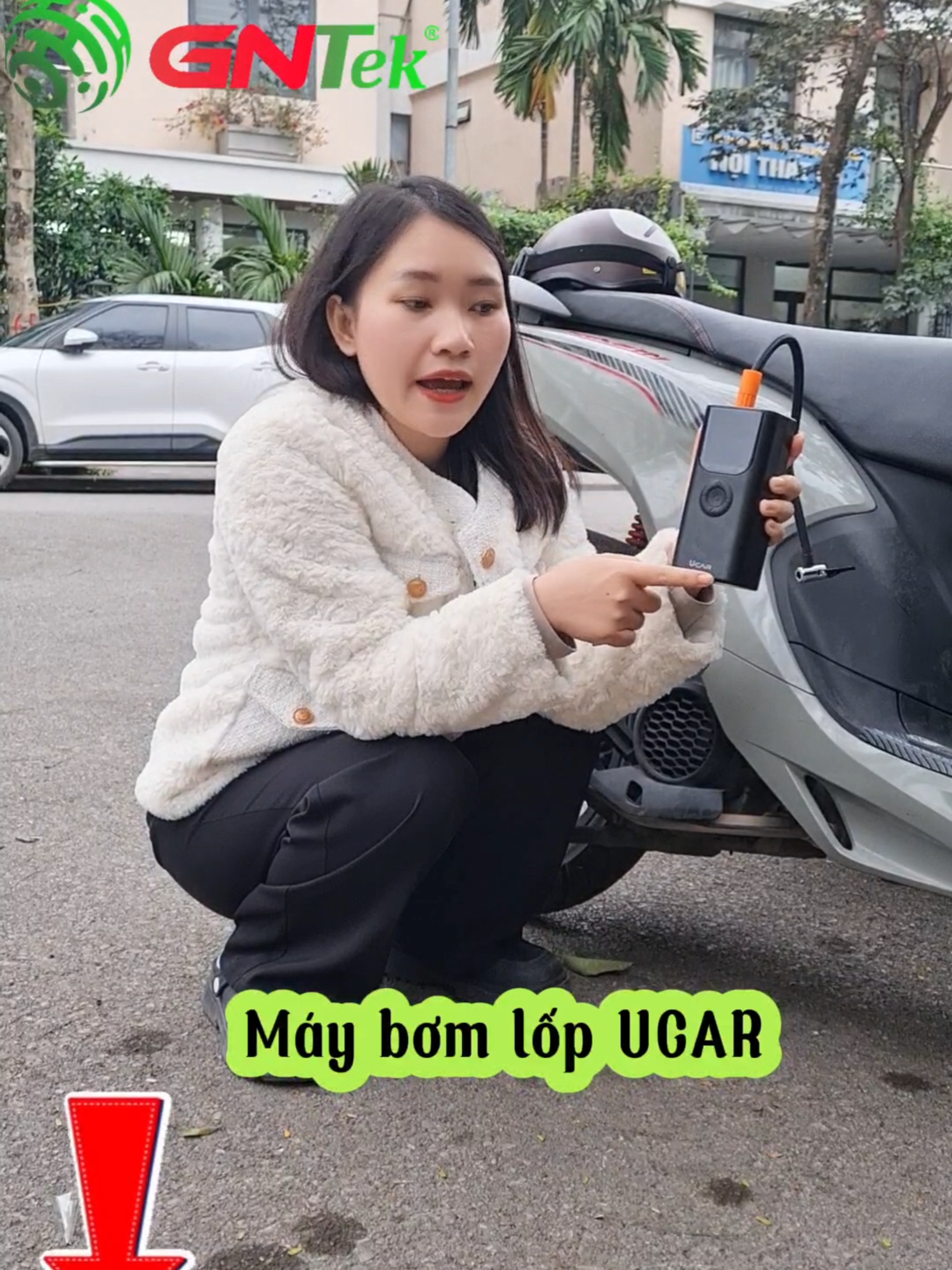 Bơm lốp ô tô UCAR P02 bác nào mua rồi cho em xin cái nhận xét với #gntek #gntek_vietnam #ucar ##maybomlopoto #bomlopxe #videoviral #video #review #xuhuong #videoviral