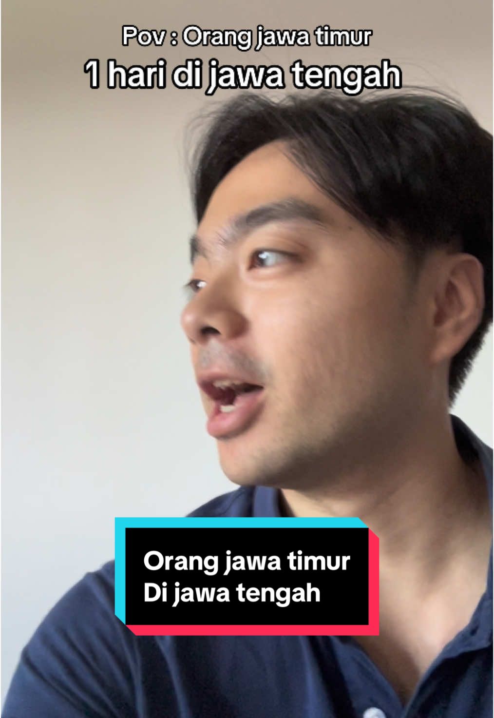 Sudah ganti logat jawa tengah 