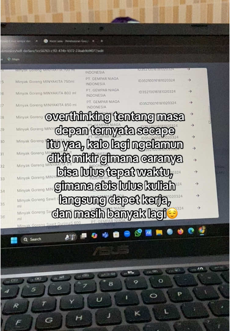 seoverthinking itu ternyata #fyp #fypsounds🎶 #kampuslife #kuliahoffline #mahasiswaakhir #skripsi #kediripride #storydelpan 