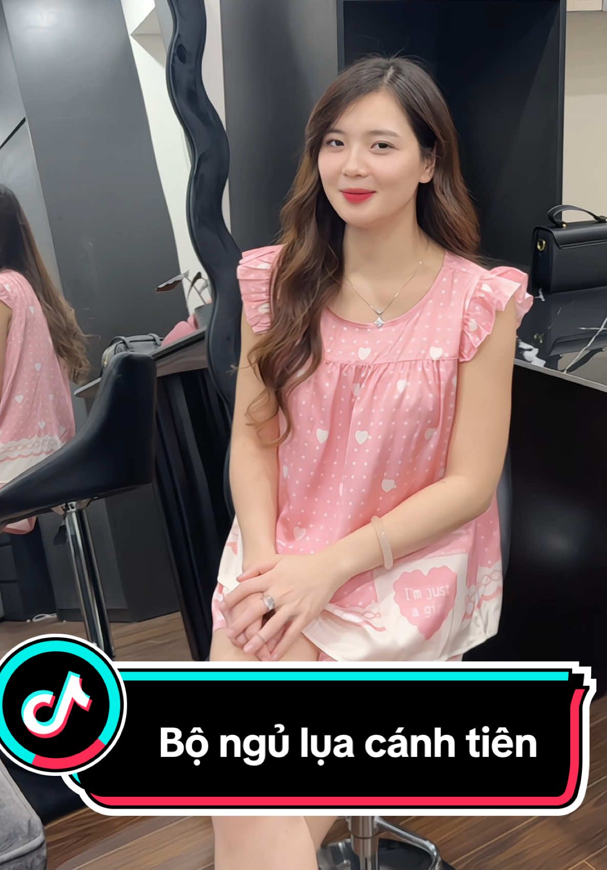 Bộ ngủ lụa cánh tiên #xuhuong #xuhuongtiktok #quycohontram #bongu #donguxinh #dongu 