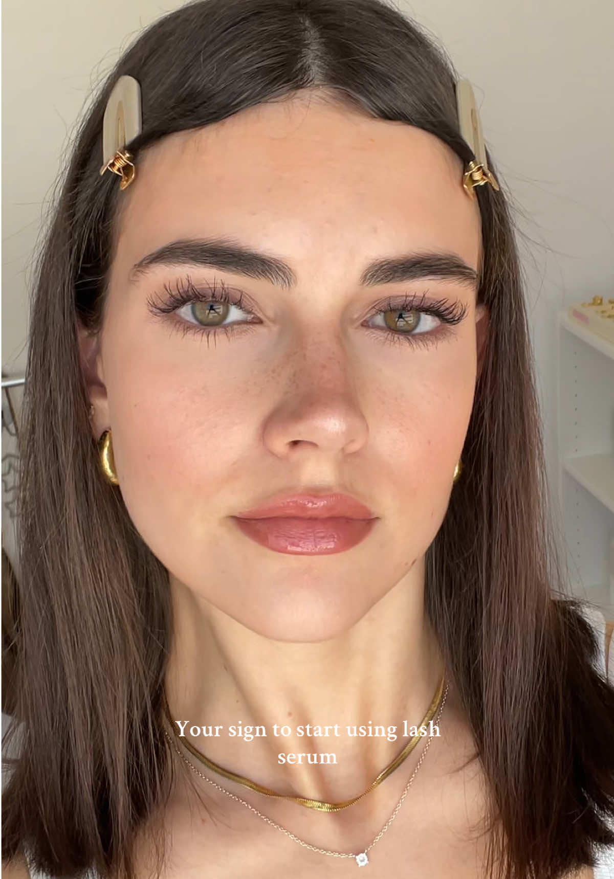 Your sign to start using lash serum💫 #lashserum #grandelashserum #lashes #eyes 