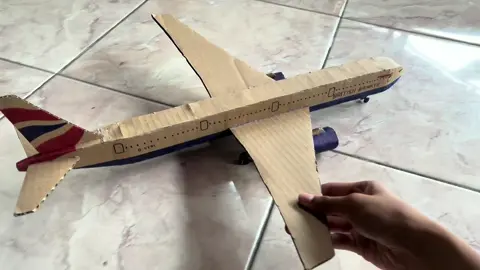 British airways flight 2276 #8september2015 #cardboard #britishairways 