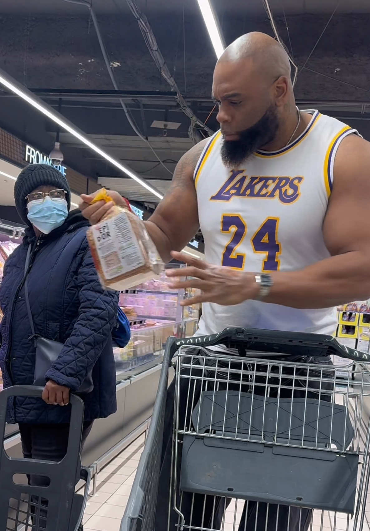 😳MES COURSES SUPERMAKET PRANK WAAAAYEEEE✨✨✨🛒💯 #fy #fyp #pourtoi #easyk #easyklunik 