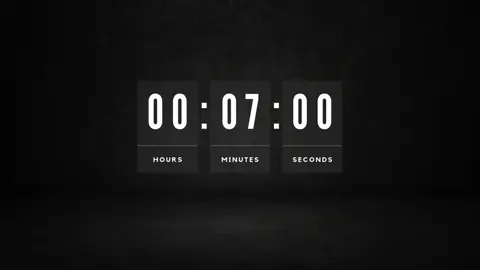 7 Minute Timer Countdown#fyp