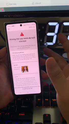 hướng dẫn mở khóa khi tiktok bị giới hạn độ tuổi và bị mất lúc livestream siêu ông nhanh chóng không phải đợi#xacminhdotuoi  #giới_hạn_độ_tuổi