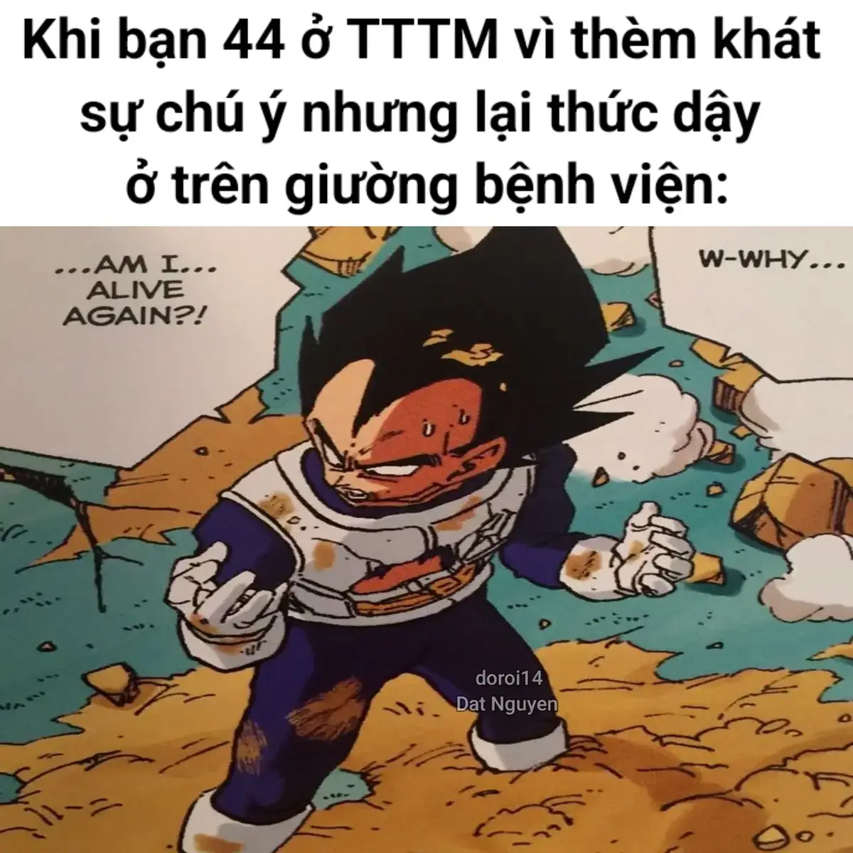 bất hạnh mall. Tớ có 1 server dis cook ở phần bio nhé #vanhanhmall #vegeta #meme #doroi14meme_v2 