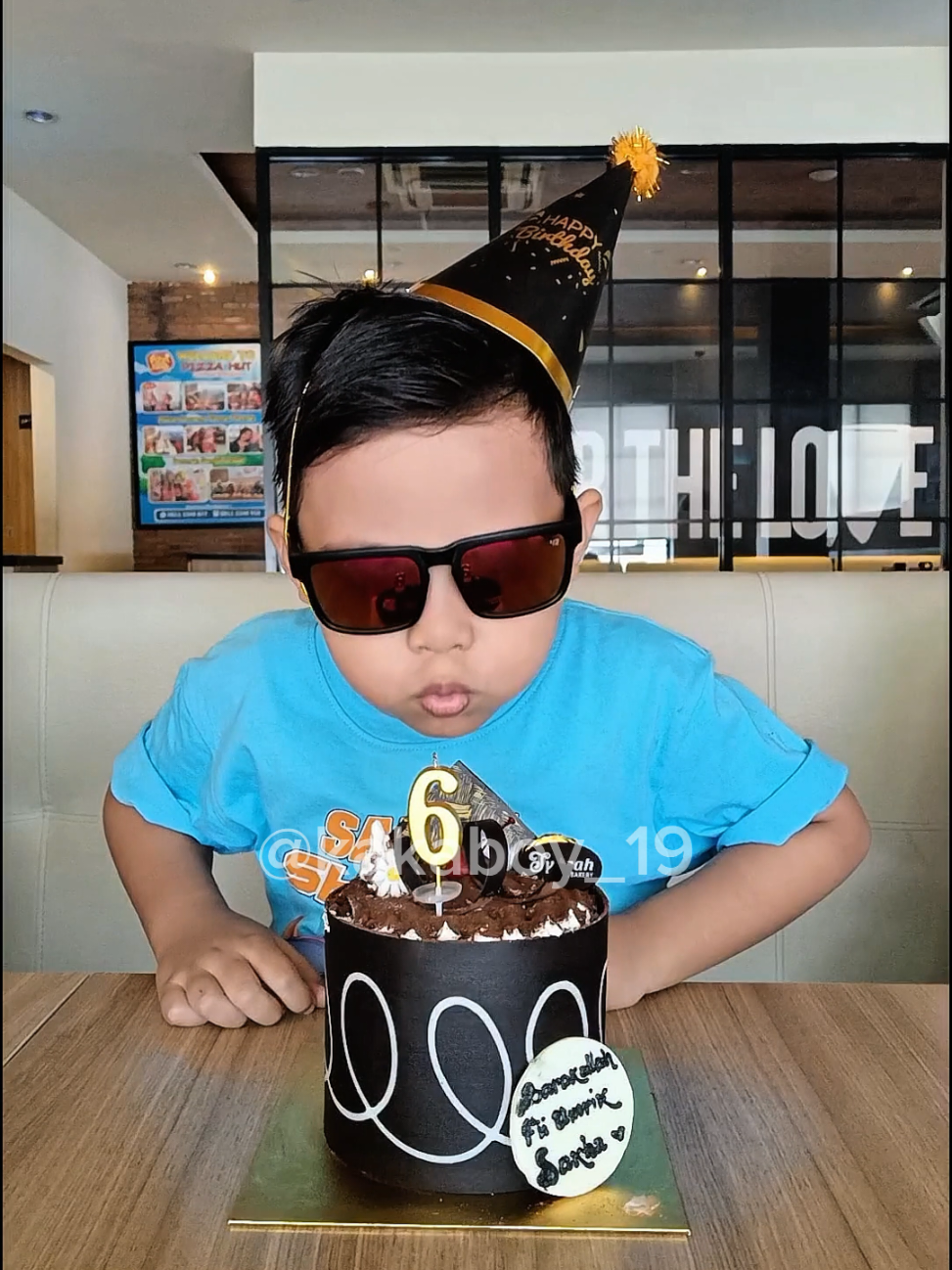It's my Birthday...  #masyaallahtabarakallah  #anak  #lucu 