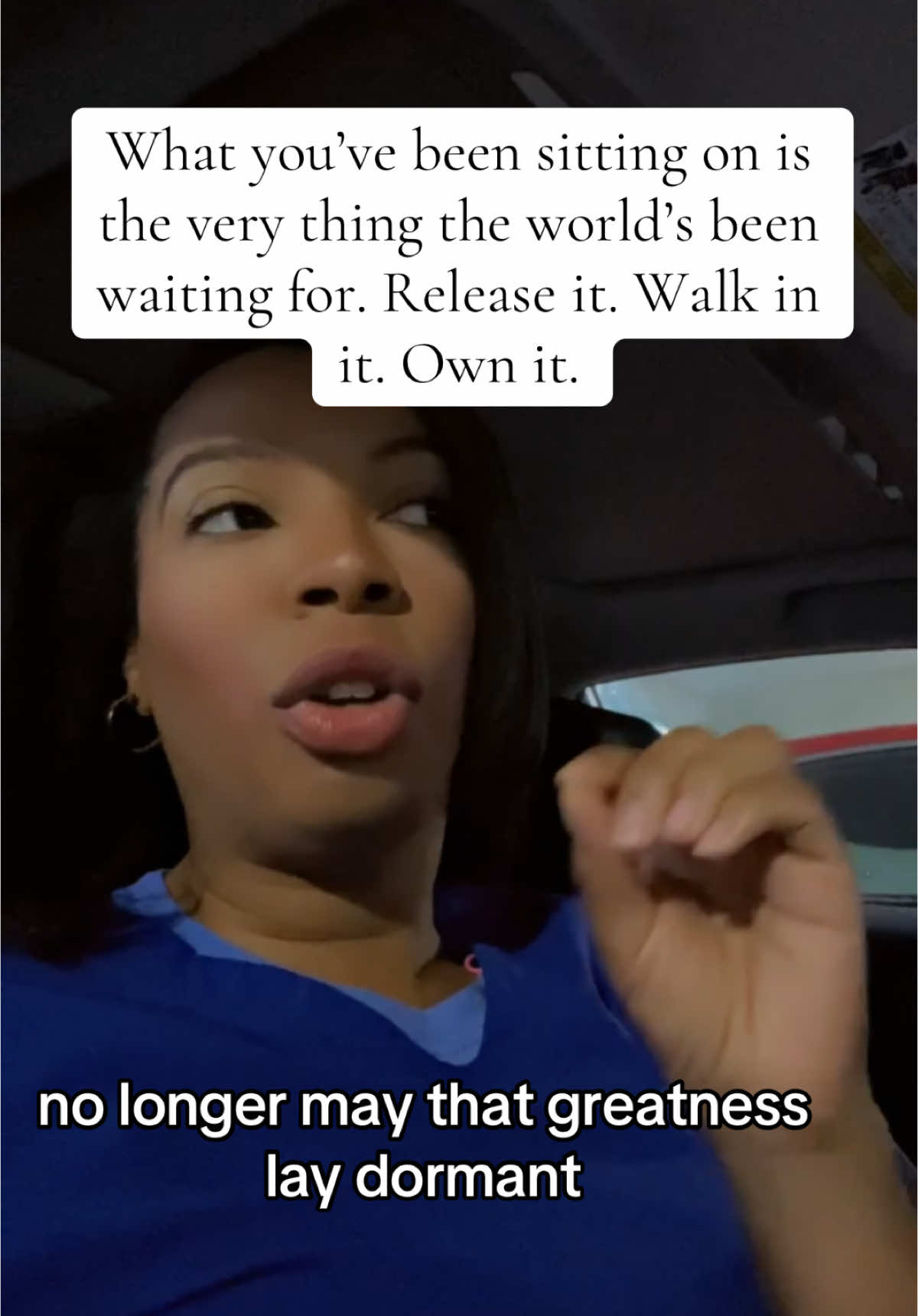 Walk in it! Own it!! #gifted #walkinyourpurpose #embraceyourgift #gifted 