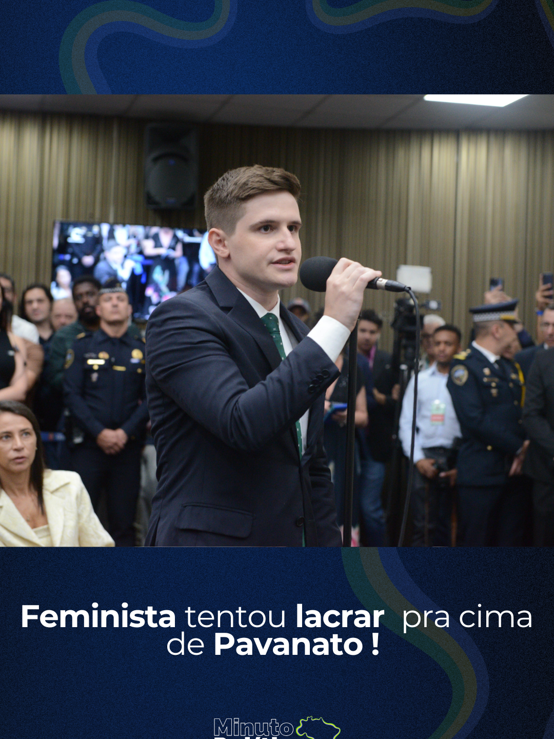 Feminista tentou lacrar pra cima de Pavanato ! #lucaspavanato #crescernotiktok #crescernasedes #cortes #politica #bolsonaro