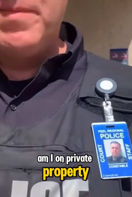 Why are you stepping closer #cops #firstamendmentauditor #police #copsoftiktok 