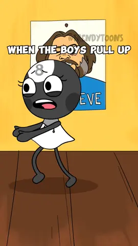 WHEN THE BOYS PULL UP 😂 (Animation meme) #animation #roblox #dandysworld 