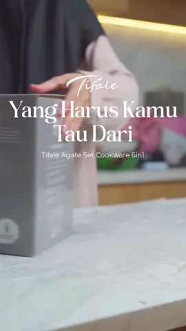 Yang mau dapurnya aesthetuc, wajib banget koleksi ini sih 😍 #tifale #panciantilengket #dapurestetik #wajanantilengket #masaksehat 
