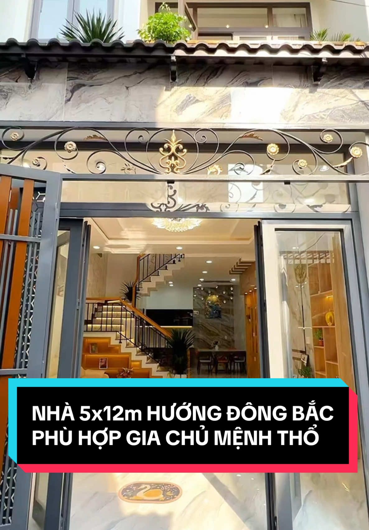 Nhà 5x12m hướng Đông Bắc, phù hợp cho gia chủ mệnh Thổ#muanha #nhapho #nhabinhtan #nhaphodep #batdongsannhadat #batdongsan #tiktok #xuhuongtiktok #xuhuong #nhadatmiennam #nhamiennam #bdsnhadatmn #nhadep 