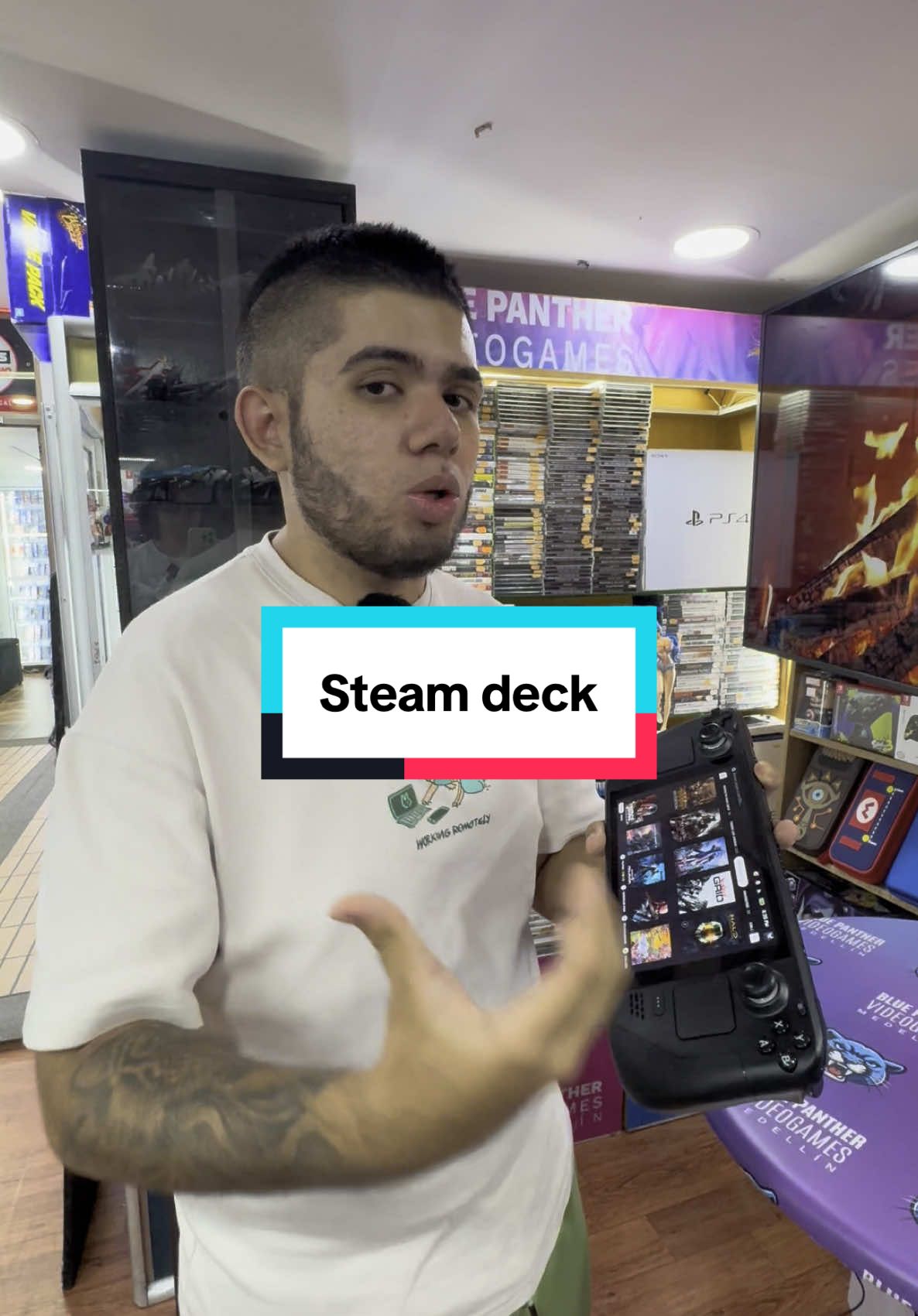 Steam Lcd (me queda una de 500 gigas) Incluye cargador \Estuche Si desea con juegos se pueden anexar con costo  Wpp 3116453654 #steamdeck #consolas #retrogames #retrolook 