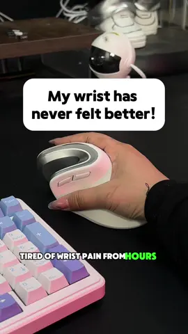 Finally found a mouse 🖱️💻 that doesn't wreck my wrist after a full workday—total game changer! #ErgonomicMouse #WirelessMouse #VerticalMouse #GamingSetup #WorkFromHomeGear #TechGadgets #MultiDeviceMouse #FYP #ForYou #TrendingNow #WorkFromHome #DeskSetup #GadgetFinds #MothersDayGifts #SpringSale #GraduationGiftIdeas #TikTokShop #SummerTechDeals 