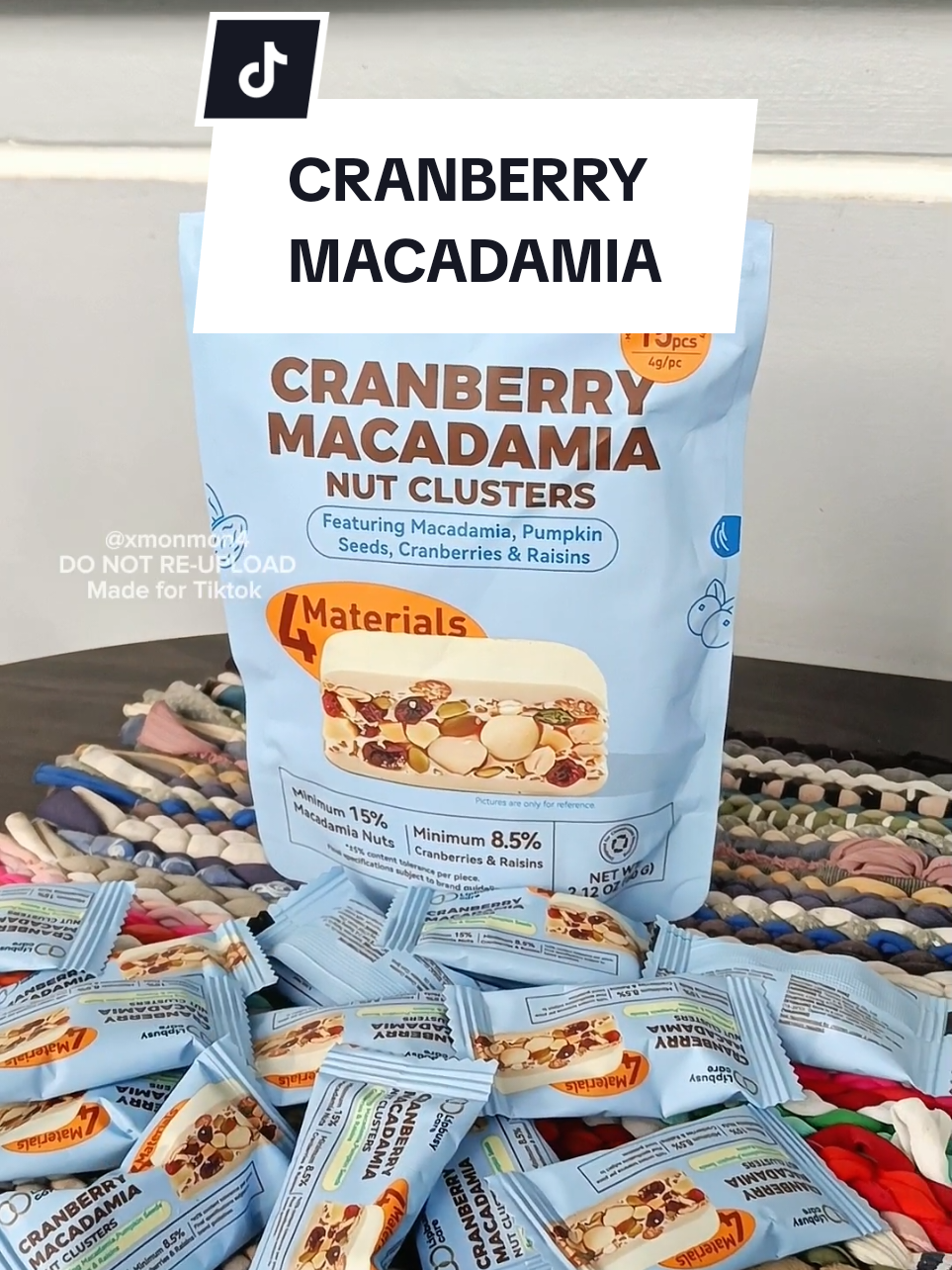 Satisfy cravings anytime, anywhere! #cravings #diettips #cranberrymacadamia #cranberries #diet #macadamia #energyboost #food 