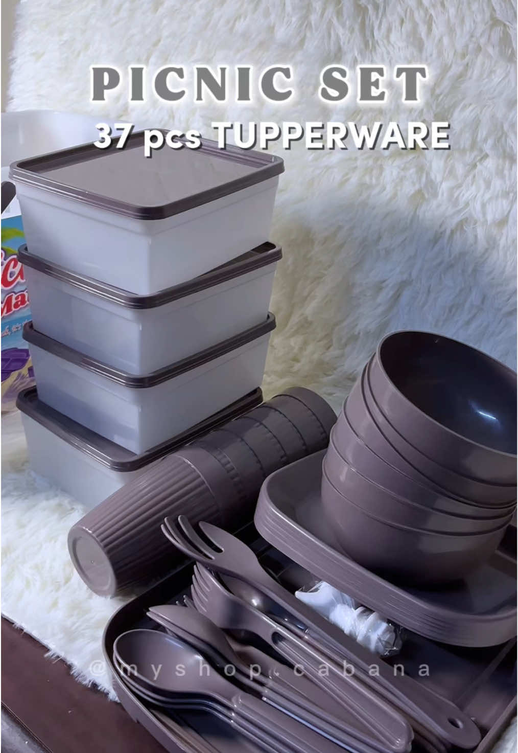 Eto na ang sagot sa picnic niyo! 37pcs tupperware set. Super affordable. 🤗🥰 #picnicset #tupperware #picnic #trending #fyp #foryou #foryoupage 