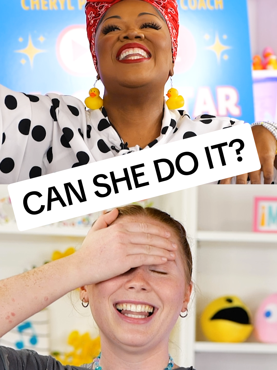 How it started! 🤣 Great job @ELLIE BANKE #cherylportervocalcoach 