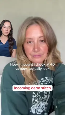 Stitch with @AshleyTisdale #dermguru #antiaging #retinoids #dermtok #dermreacts 