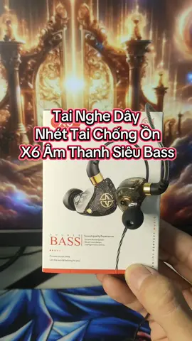 Tai Nghe 🎧 Có Dây X6, Giảm Ồn Tốt, Có Bass Hay. Sử Dụng: Nghe Nhạc, Chơi Game, Giải Trí, Edit Video… #mrtungtrainghiem #tainghe #chongon #tainghecoday #tainghenghenhac #tainghechoigame #bass